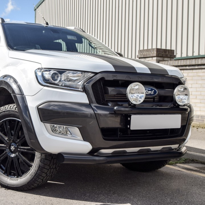 Bullbar Off-Road, Trux, Ford Ranger Limited / Wildtrak / XLT / XL / Wolftrak / Thunder / Stormtrak Cabină Dublă / Cabină Extra 2
