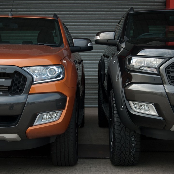 Easy-Lift Kit, SuperPro Lift 45 mm, Ford Ranger Double Cab / Extra Cab 2016 - 2019 - EDK.ro