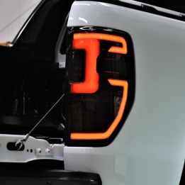 LED Tail Lights, Predator RHD Dynamic, Ford Ranger Double Cab / Extra Cab 2016 - 2019 - EDK.ro