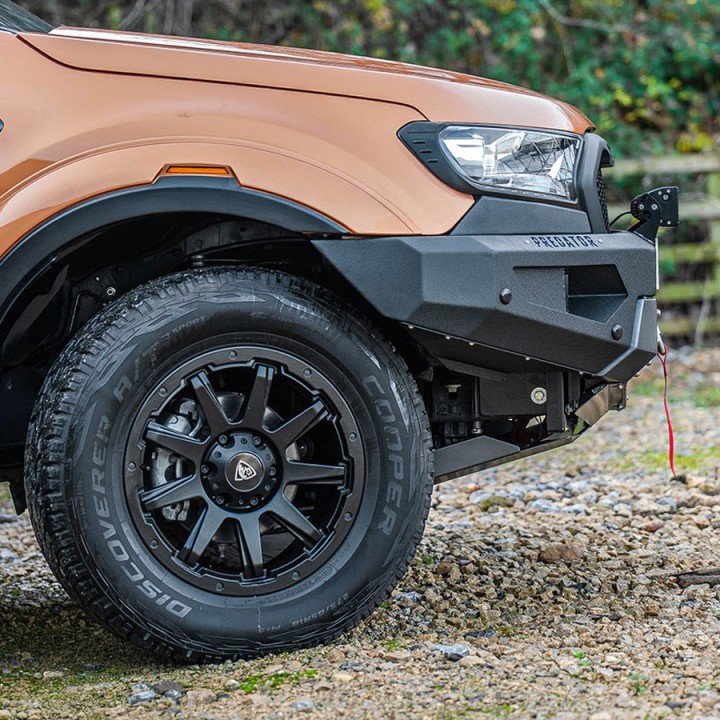 Bară Față cu Suport Troliu, Predator Față, Ford Ranger Cabină Dublă / Cabină Extra 2016 - 2019 - EDK.ro