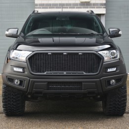 Grilă Față, Predator Grizzly Stil Bumper Styling Kit, Ford Ranger Wildtrak Cabină Dublă 2016 - 2019 - EDK.ro