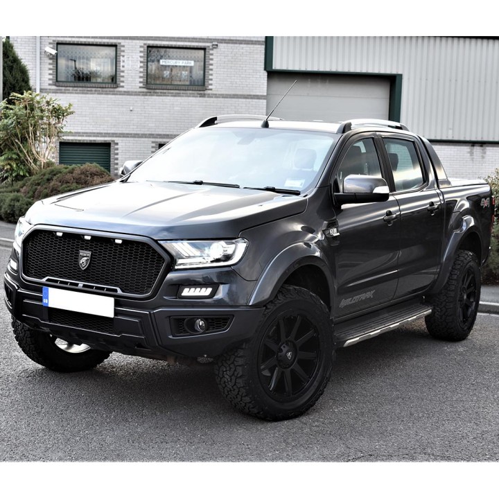 Front Grille, Predator Grizzly Style Bumper Styling Kit, Ford Ranger Wildtrak Double Cab 2016 - 2019 - EDK.ro