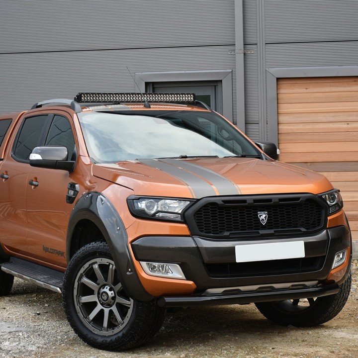 EC Approved LED Projector Integration Kit for Roof, Predator 40", Ford Ranger Wildtrak Double Cab 2016 - 2019 - EDK.ro