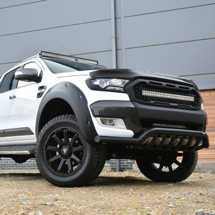 EC Approved LED Projector Integration Kit for Roof, Predator 40", Ford Ranger Wildtrak Double Cab 2016 - 2019 - EDK.ro