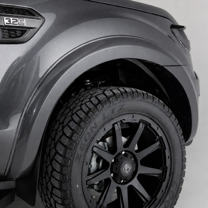 Extensii Aripi, Trux 55 mm, Culoare Diverse Culori, Ford Ranger Stormtrak / Wildtrak / Wolftrak Cabină Dublă 2016 - 2019 - EDK.ro