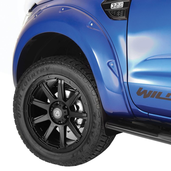 Fender Flares, Trux 9 Inch X-Treme, Color Various Colours, Ford Ranger Double Cab 2016 - 2019 - EDK.ro
