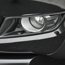 Kit de Integrare Proiectoare LED Omologate, Trux Carbon Fibre Fog Light Cover, Ford Ranger Limited / XLT / XL Cabină Dublă 2016 