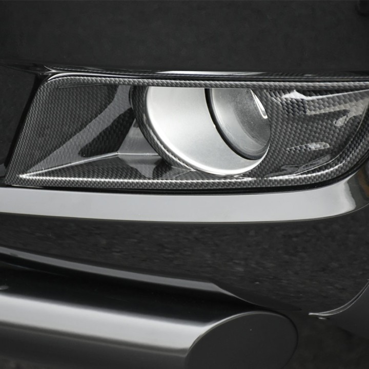 EC Approved LED Projector Integration Kit, Trux Carbon Fibre Fog Light Cover, Ford Ranger Limited / XLT / XL Double Cab 2016 - 2