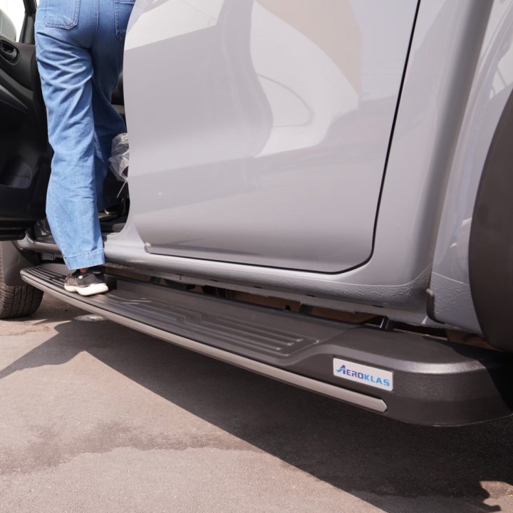 Side Steps, Aeroklas, Ford Ranger Limited / Wildtrak / XLT / XL / Wolftrak / Thunder / Stormtrak Double Cab 2016 - 2019 - EDK.ro