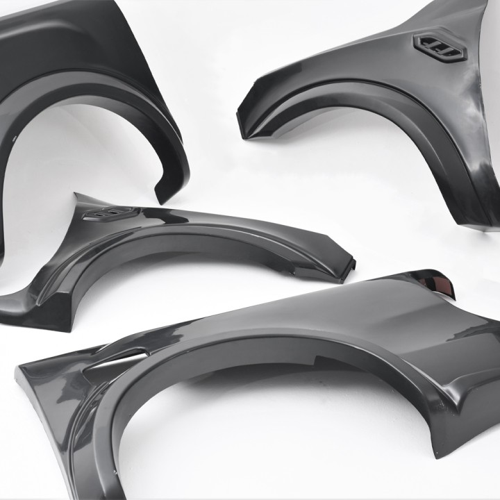 Body Kit, Predator Raptor Stil Inc. Full Wings, Ford Ranger Cabină Dublă 2016 - 2019 - EDK.ro