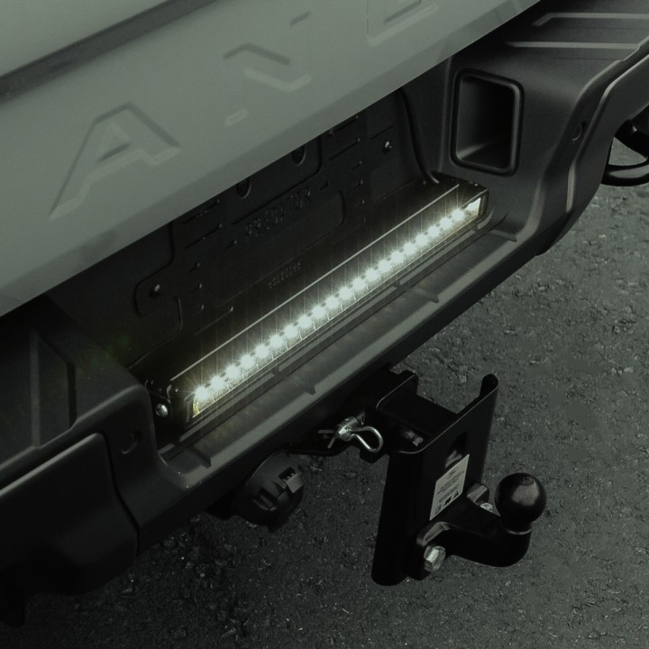 Kit de Integrare Proiectoare LED Omologate Pentru Numărul de Înmatriculare, Predator, Ford Ranger Raptor 2019 - Prezent - EDK.ro