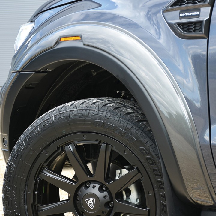 Fender Flares, Trux Sport XV-R in with Park Assist, Color Primer, Ford Ranger Double Cab 2019 - 2022 - EDK.ro