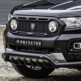 Front Grille, Predator IPF LED Driving Lights, Color Matt Black, Ford Ranger Limited / Wildtrak Double Cab / Extra Cab 2019 - 20