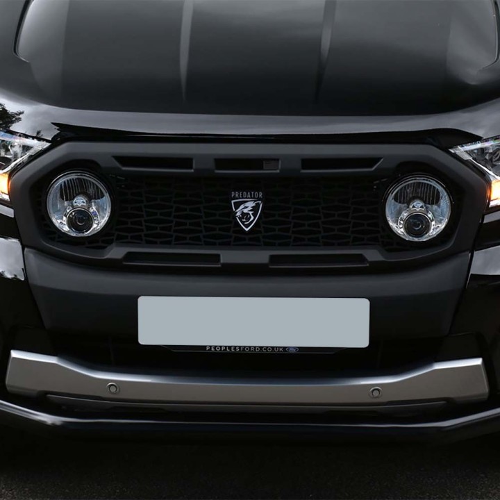 Front Grille, Predator IPF LED Driving Lights, Color Matt Black, Ford Ranger Limited / Wildtrak Double Cab / Extra Cab 2019 - 20
