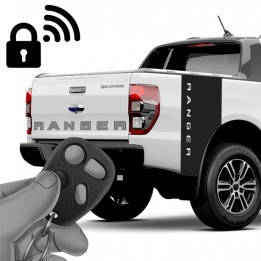 Lock Set, Eagle Tailgate Power - Central Locking Kit, Ford Ranger Double Cab / Extra Cab 2019 - 2022 - EDK.ro