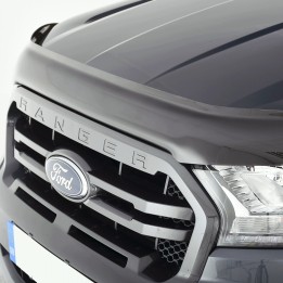 Deflector Capotă, Trux, Culoare Fumuriu Închis, Ford Ranger Cabină Dublă / Cabină Extra 2019 - 2022 - EDK.ro