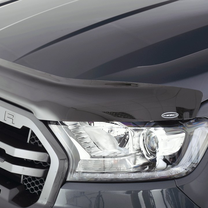 Deflector Capotă, Trux, Culoare Fumuriu Închis, Ford Ranger Cabină Dublă / Cabină Extra 2019 - 2022 - EDK.ro