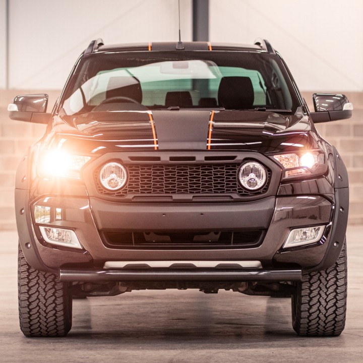 Styling Stripes, Predator, Color Various Colours, Ford Ranger Double Cab / Extra Cab 2016 - 2022 - EDK.ro