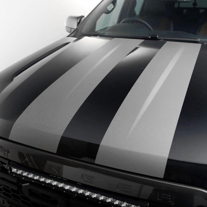 Styling Stripes, Trux Cobra Twin, Ford Ranger Double Cab / Extra Cab 2019 - 2022 - EDK.ro