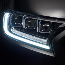 Faruri LED, Predator LHD Tri-Projector, Ford Ranger Cabină Dublă / Cabină Extra 2019 - 2022 - EDK.ro