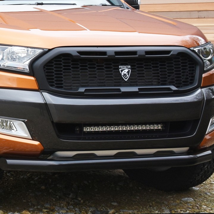 EC Approved LED Projector Integration Kit for Front Bumper, Osram 350mm, Ford Ranger Limited / Wildtrak / XLT / XL / Wolftrak / 