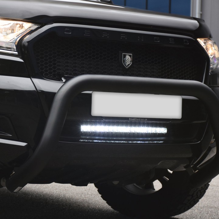 Kit de Integrare Proiectoare LED Omologate Pentru Bara Față, Predator Valance 20", Ford Ranger Limited / Wildtrak / XLT / XL / W