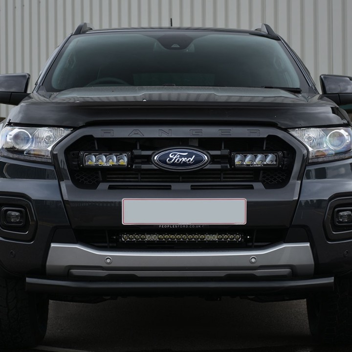 EC Approved LED Projector Integration Kit for Front Bumper, Predator Valance 20", Ford Ranger Limited / Wildtrak / XLT / XL / Wo