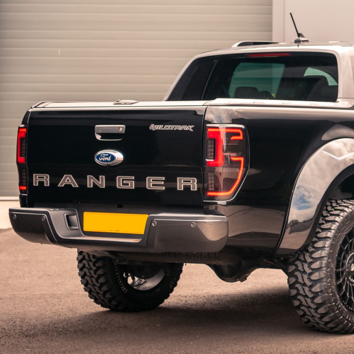 LED Tail Lights, Predator RHD Dynamic, Ford Ranger Double Cab / Extra Cab 2019 - 2022 - EDK.ro