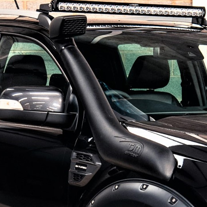 Forward Facing Snorkel, TJM Airtec 2.0L, Ford Ranger Double Cab / Extra Cab 2019 - 2022 - EDK.ro