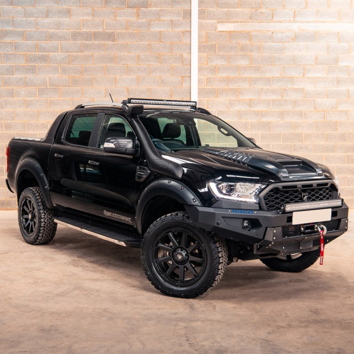 Forward Facing Snorkel, TJM Airtec 2.0L, Ford Ranger Double Cab / Extra Cab 2019 - 2022 - EDK.ro