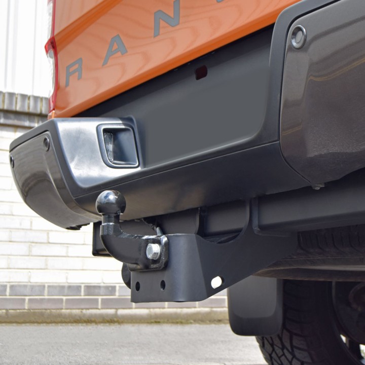 Heavy Duty Fixed Flange Towbar, Trux, Ford Ranger Double Cab / Extra Cab 2019 - 2022 - EDK.ro