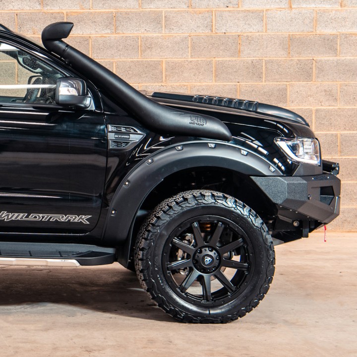 Front Winch Bumper, Predator Front, Ford Ranger Limited / Stormtrak / Thunder / Wildtrak / Wolftrak / XL / XLT Double Cab / Extra Cab 2019 - 2022 - EDK.ro