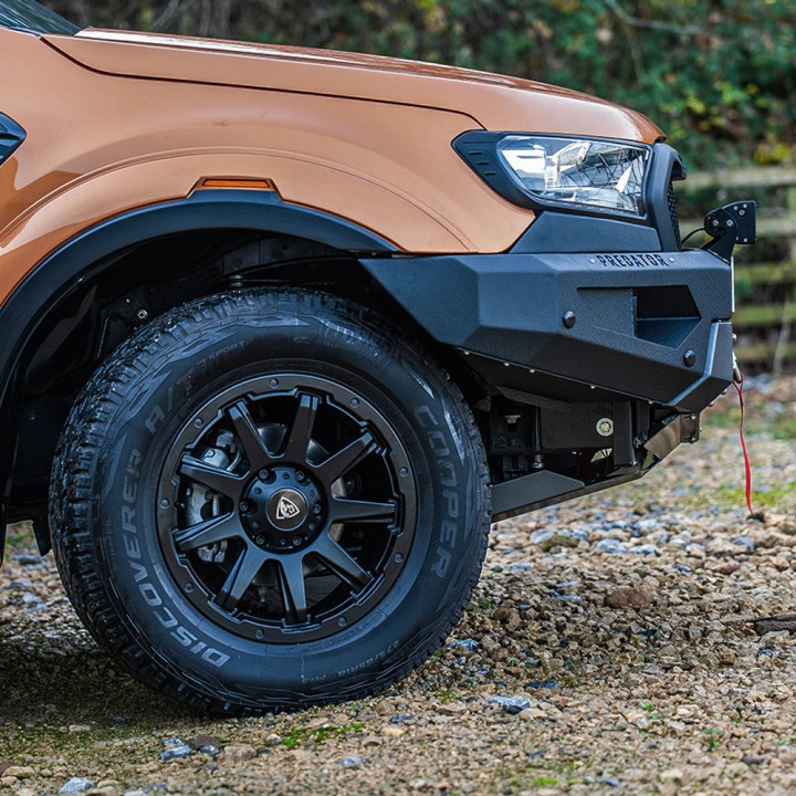 Bară Față cu Suport Troliu, Predator Față, Ford Ranger Cabină Dublă / Cabină Extra 2019 - 2022 - EDK.ro