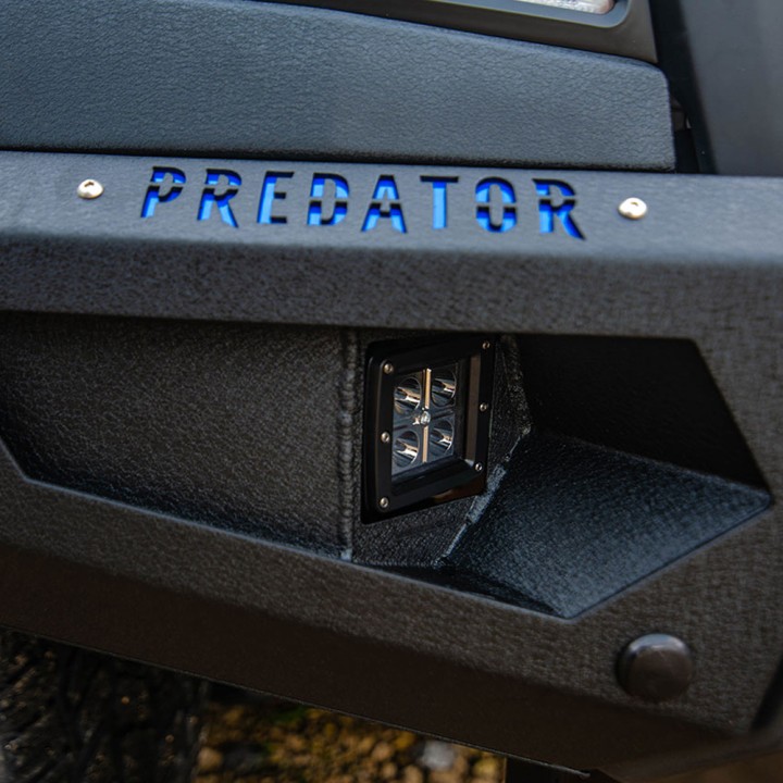 Front Winch Bumper, Predator Front, Ford Ranger Double Cab / Extra Cab 2019 - 2022 - EDK.ro