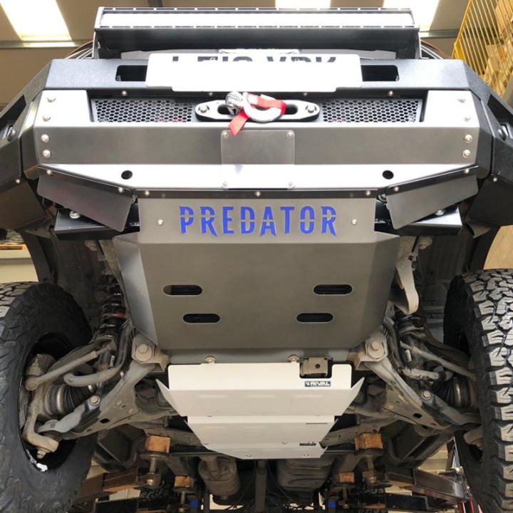 Bară Față cu Suport Troliu, Predator Față, Ford Ranger Cabină Dublă / Cabină Extra 2019 - 2022 - EDK.ro