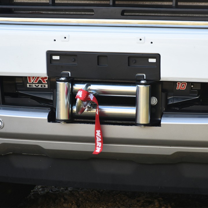 Winch Mounting Plate, Trux Front Bumper, Ford Ranger Limited / Stormtrak / Thunder / Wildtrak / Wolftrak / XL / XLT 2019 - 2022 - EDK.ro