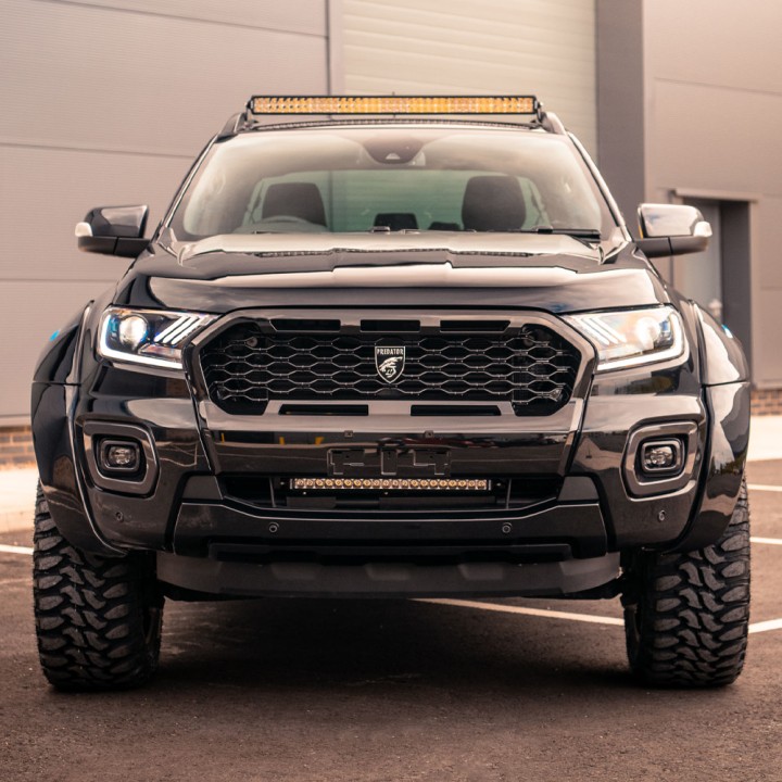 Kit de Integrare Proiectoare LED Omologate Pentru Plafon, Predator 40", Ford Ranger Wildtrak / Thunder / Stormtrak Cabină Dublă 