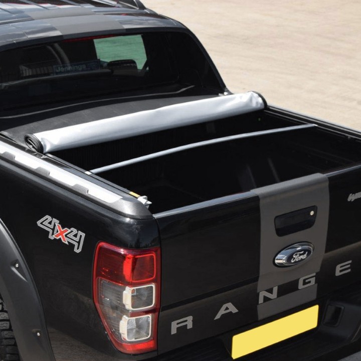 Închidere de Benă Tip Prelată, Trux Roll, Ford Ranger Wildtrak / Stormtrak / Thunder Cabină Dublă 2019 - 2022 - EDK.ro