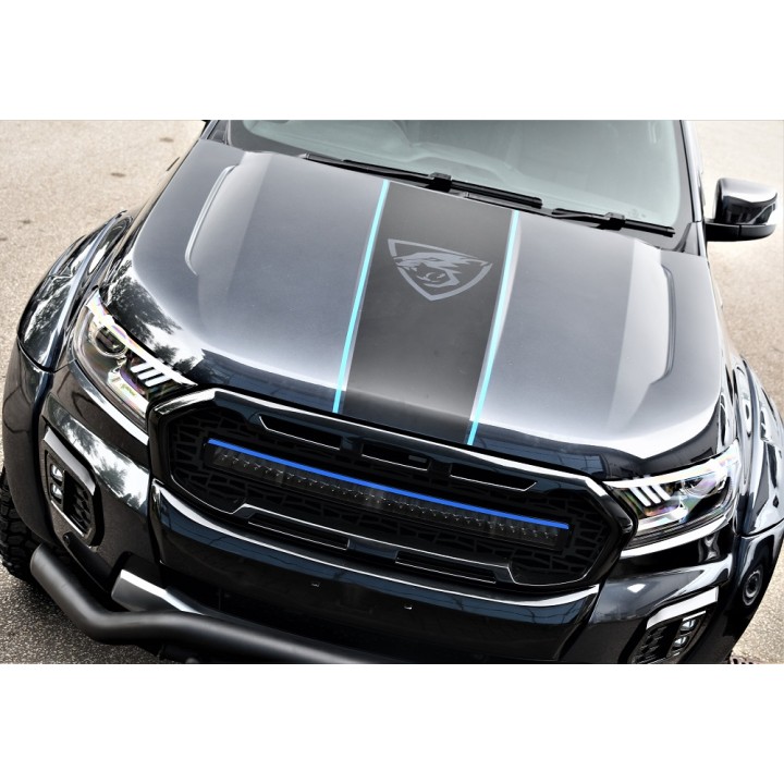 EC Approved LED Projector Integration Kit for Fog Lights, Predator, Ford Ranger Wildtrak Double Cab 2019 - 2022 - EDK.ro