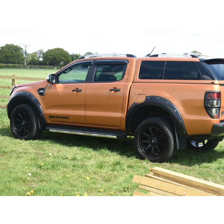 Fender Flares, Trux 6 Inch Extreme, Color Primer, Ford Ranger Stormtrak / Wildtrak / Wolftrak Double Cab 2019 - 2022 - EDK.ro