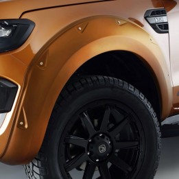 Fender Flares, Trux 9 Inch X-Treme, Color Various Colours, Ford Ranger Double Cab 2019 - 2022 - EDK.ro