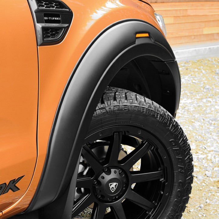 Fender Flares, Trux Sport XV-R, Color Matt Black, Ford Ranger Double Cab 2019 - 2022 - EDK.ro