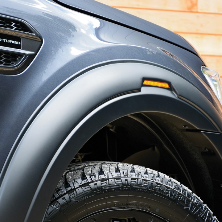 Extensii Aripi, Trux Sport XV-R, Culoare Negru Mat, Ford Ranger Cabină Dublă 2019 - 2022 - EDK.ro