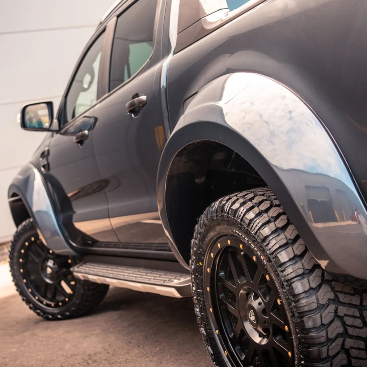 Extension, Predator Kit Ultra-Wide Wheel Arch Body Kit - Sea, Color Grey, Ford Ranger Stormtrak / Wildtrak / Wolftrak Double Cab 2019 - 2022 - EDK.ro