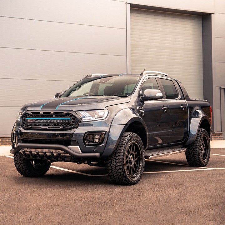 Extensie, Predator Kit Ultra-Wide Wheel Arch Body Kit - Sea, Culoare Gri, Ford Ranger Cabină Dublă 2019 - 2022 - EDK.ro
