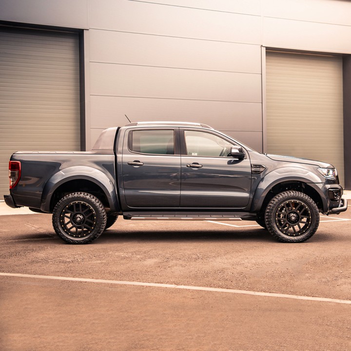 Extension, Predator Kit Ultra-Wide Wheel Arch Body Kit - Sea, Color Grey, Ford Ranger Stormtrak / Wildtrak / Wolftrak Double Cab 2019 - 2022 - EDK.ro