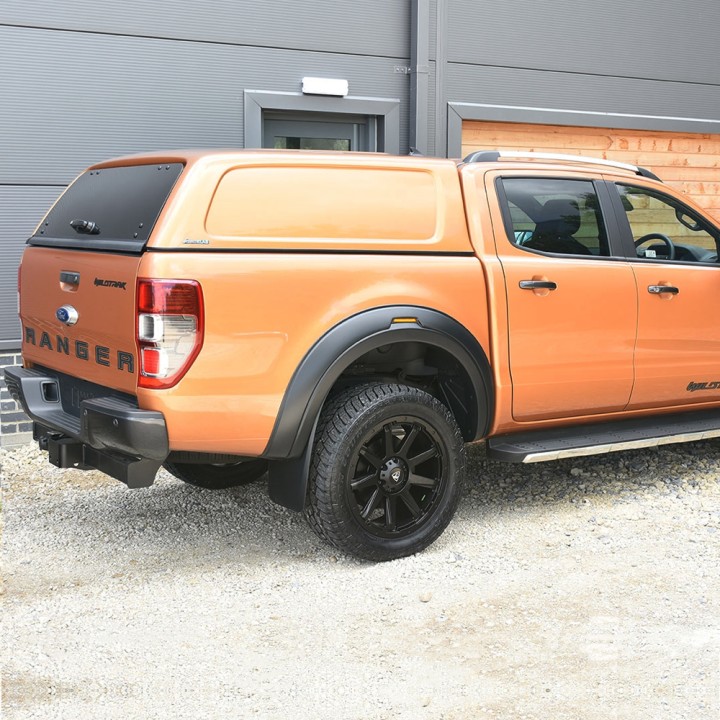 Hardtop Bed Cover, Aeroklas Commercial, Ford Ranger Double Cab 2019 - 2022 - EDK.ro