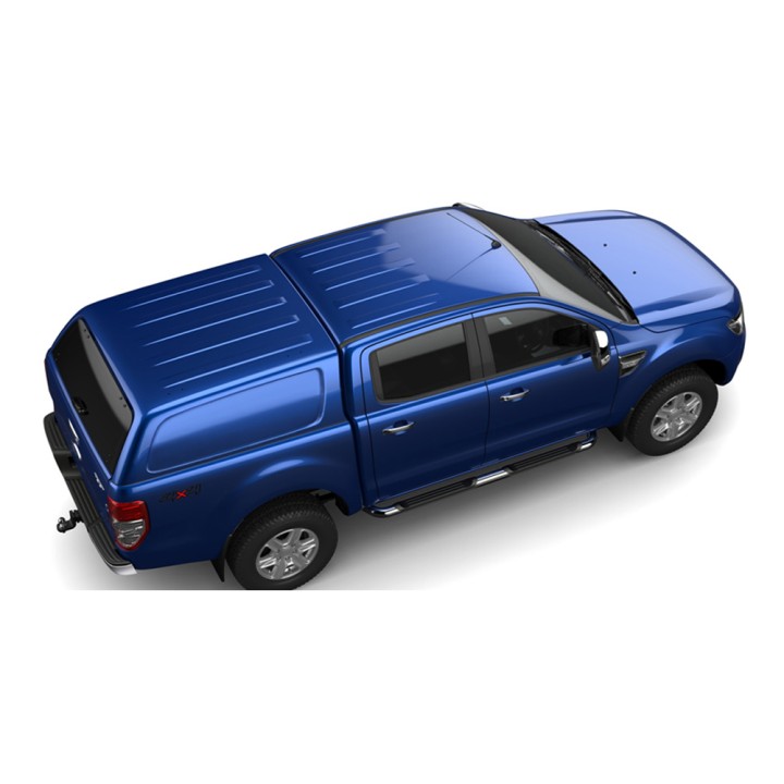 Hardtop Bed Cover, Aeroklas Commercial, Ford Ranger Double Cab 2019 - 2022 - EDK.ro