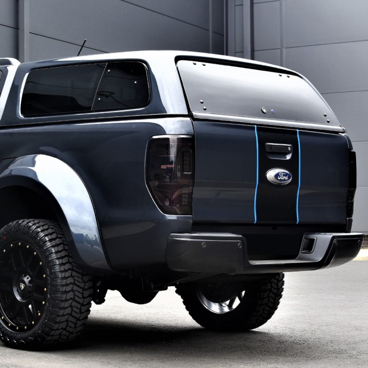 Închidere de Benă Tip Hardtop, Aeroklas Leisure, Ford Ranger Cabină Dublă 2019 - 2022 - EDK.ro