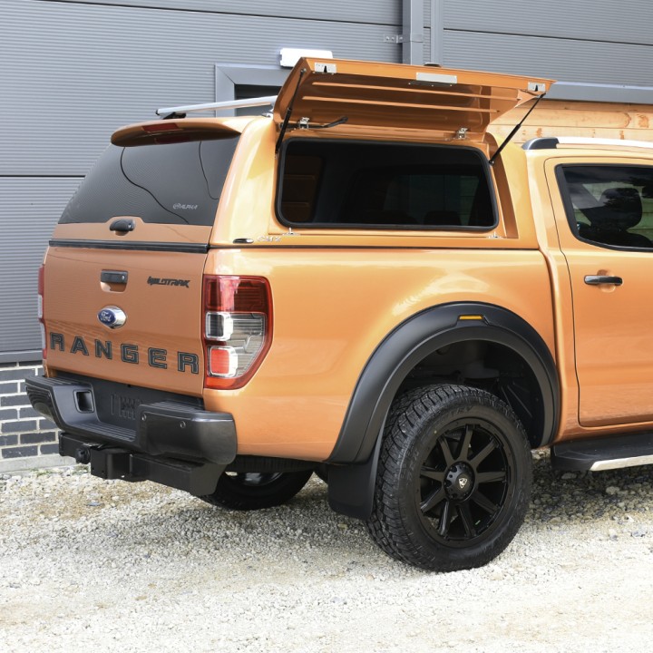 Hardtop Bed Cover, Alpha CMX, Ford Ranger Double Cab 2019 - 2022 - EDK.ro